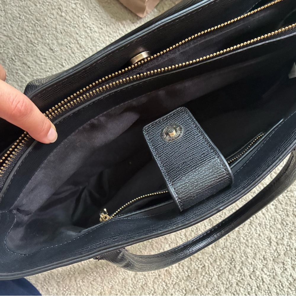 BEBE Tote Office Bag Black - Picture 10 of 17